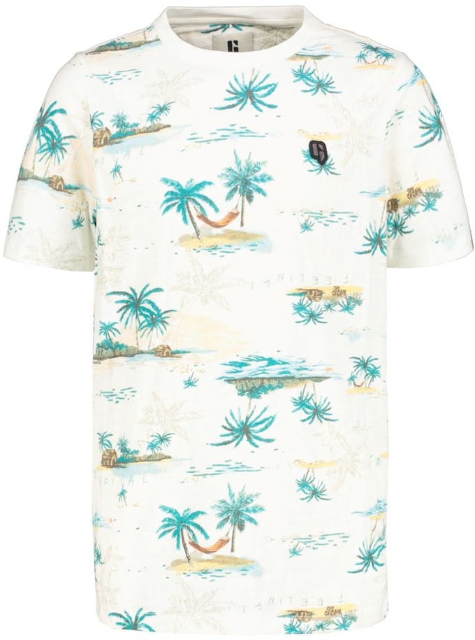 GARCIA Jongens T-shirt Wit - Maat 140/146