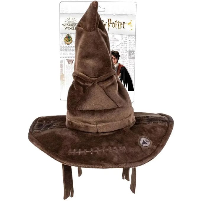 Harry Potter - Magische Sorteerhoed met geluid 22 cm - Pluche Knuffel - Play by Play