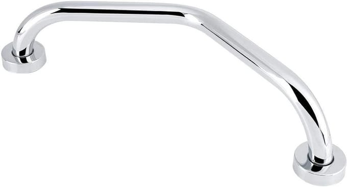 Badkamer Handgreep - Veiligheidsgreep Douche - Veiligheid Vergroten - Roestvrij Staal - 47 cm - Zilver