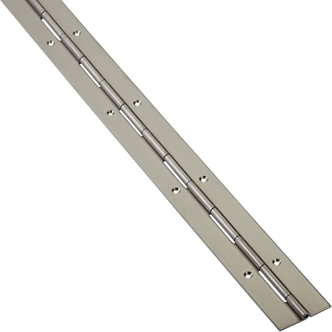 Pianoscharnier 1000 x 40 x 1,5 mm RVS mat Deurscharnier van SOTECH