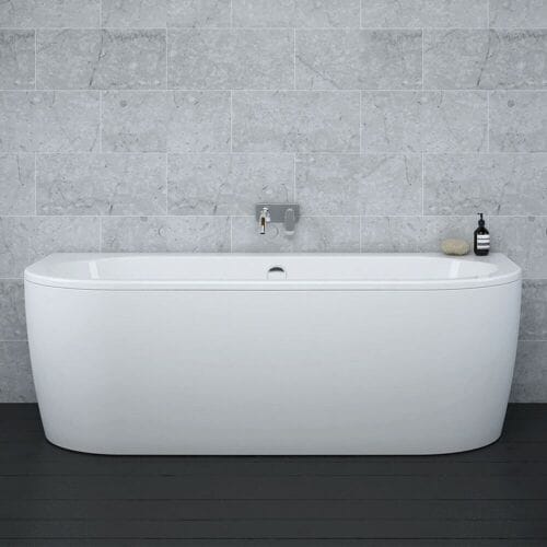 Steinkamp Life pre-wall bathtub 180 x 80 cm with M5 drain set STB37994