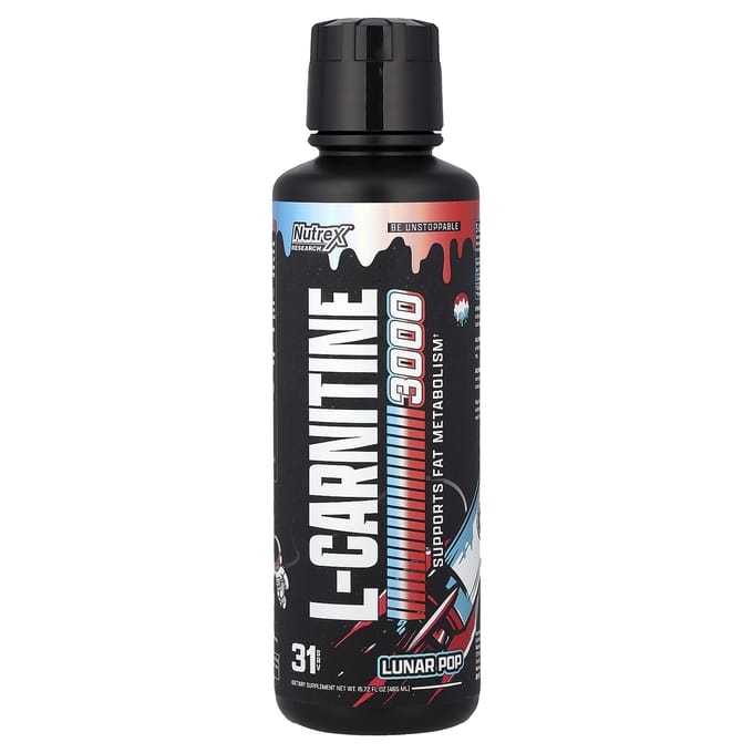 Nutrex Research, L-Carnitine 3000, Luna Pop, , 465ml (15,72 vloeibare ounces)