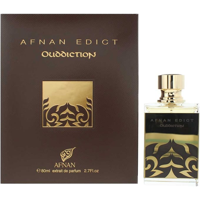 Uniseks Parfum Afnan Edict Ouddiction 80 ml