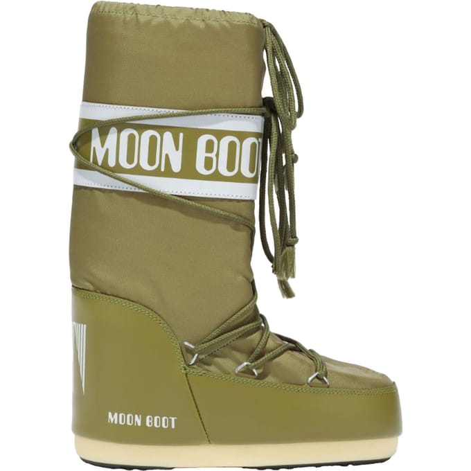 Moon Boot Mb Icon Nylon Boots Khaki 80d1400440