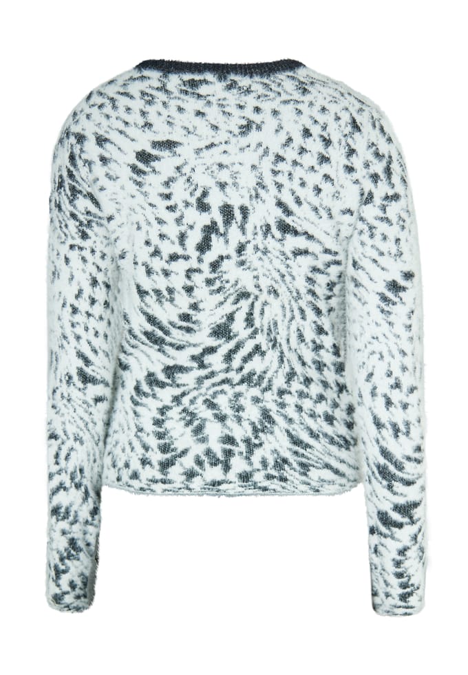 Mymo Jumper Dames wit zwart