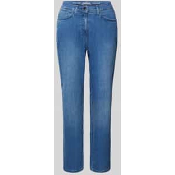 Raphaela by Brax Dames Jeans  Style PATTI STRAIGHT, denim blauw regular, maat 36K