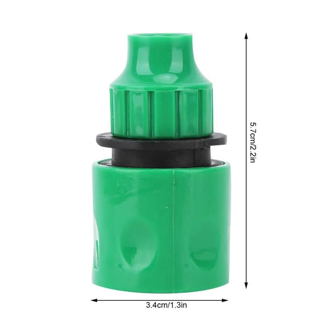 10 STUKS Plastic Tuin Water Geleider 3/8  Water Slang Kraan Connector Snelkoppeling blue