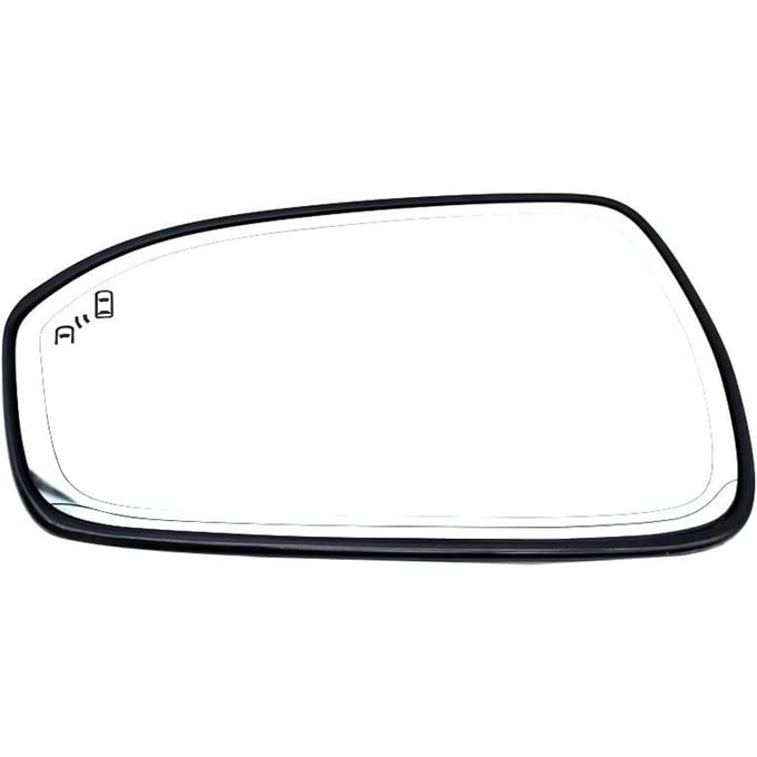 Bestuurder linkerzijde Dodehoekdetectie Verwarmd spiegelglas voor Ford Fusion 2013-2021 white