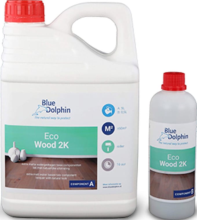 Blue Dolphin Eco Wood 2K onbehandelde look 5.5l