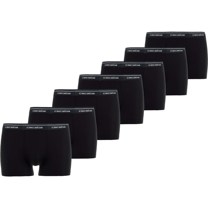 CECEBA Monza Heren Boxer - 7-pack Multipack - Zwart