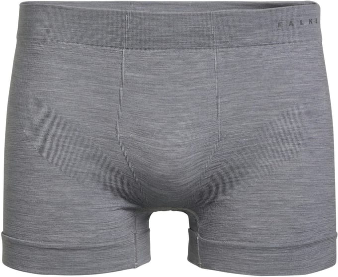 FALKE Wool-Tech Light sneldrogend wol functioneel materiaal functioneel ondergoed heren grijs - maat M