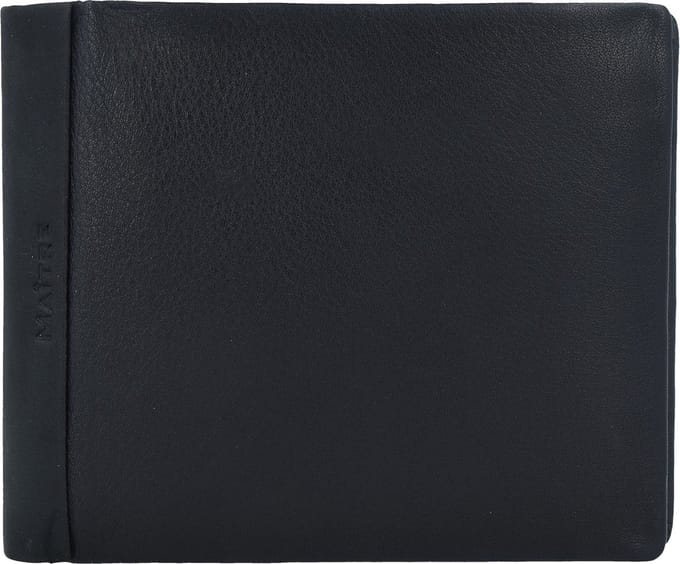 Maître Leren Portemonnee Bundenbach Gilbrecht BillFold H9 Black Zwart