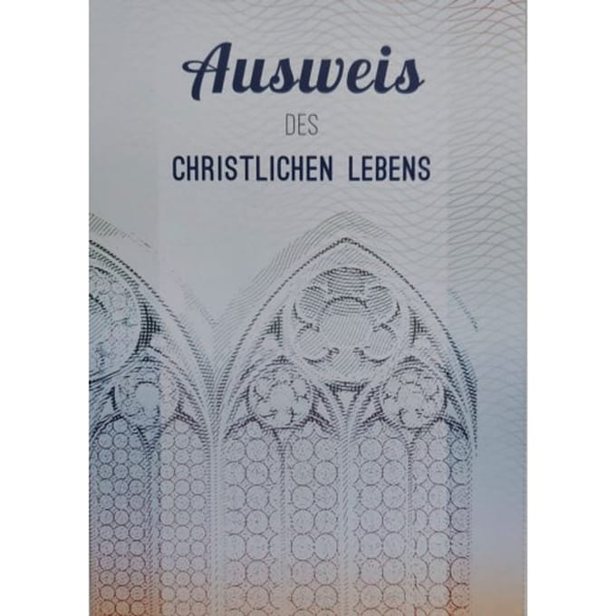 Ausweis Des Christlichen Lebens - 25 Ex.