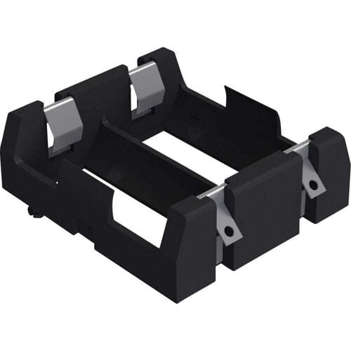 Keystone Electronics 1102 Batterijhouder Aantal cellen: 2 18350 Soldeeraansluiting (l x b x h) 49 x 40 x 15 mm