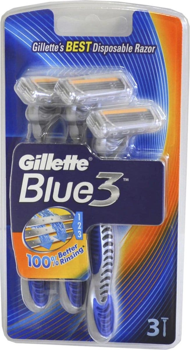 Gillette - Scheermesjes - Blue3 - Comfort - 3st