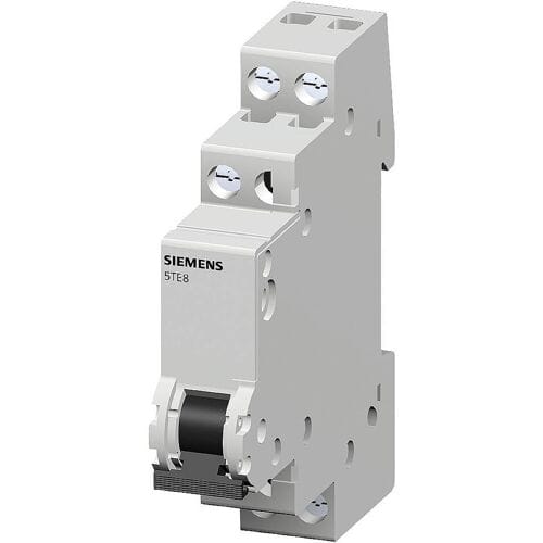 Uitschakelaar Grijs 1-polig 6 mm² 20 A 1x NO Siemens 5TE8111