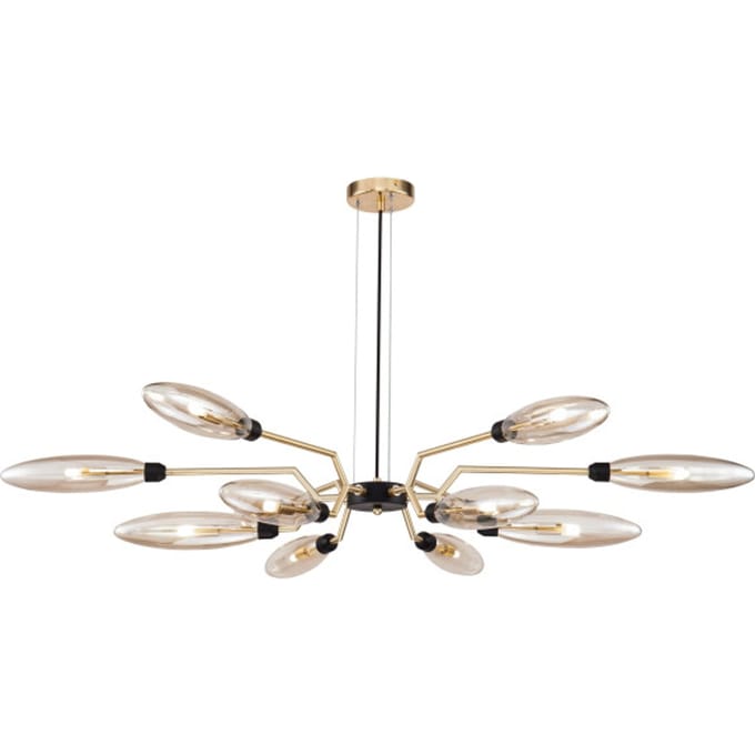 Maytoni - Hanglamp Ventura - Goud - Ø127