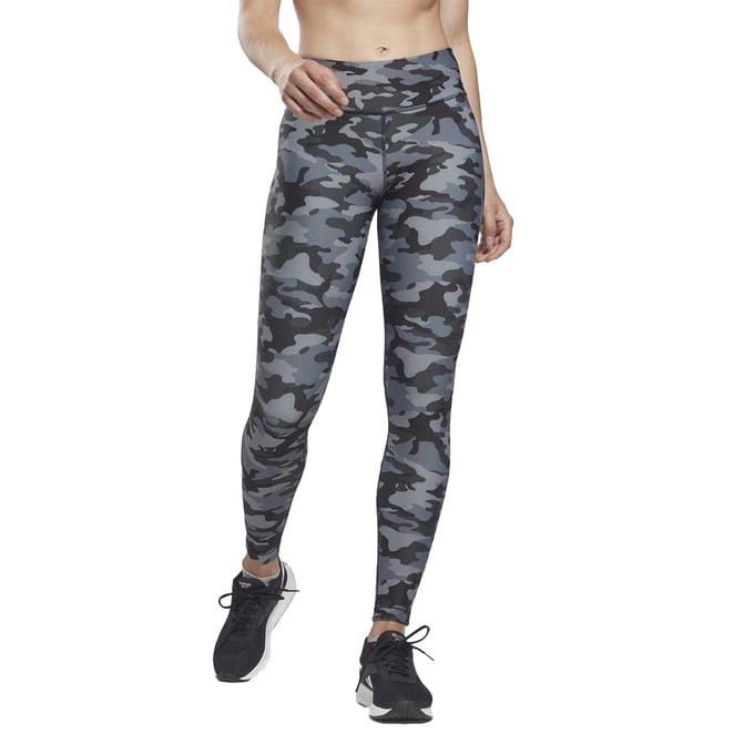 Reebok Dames/Dames Camo Legging (Zwart)