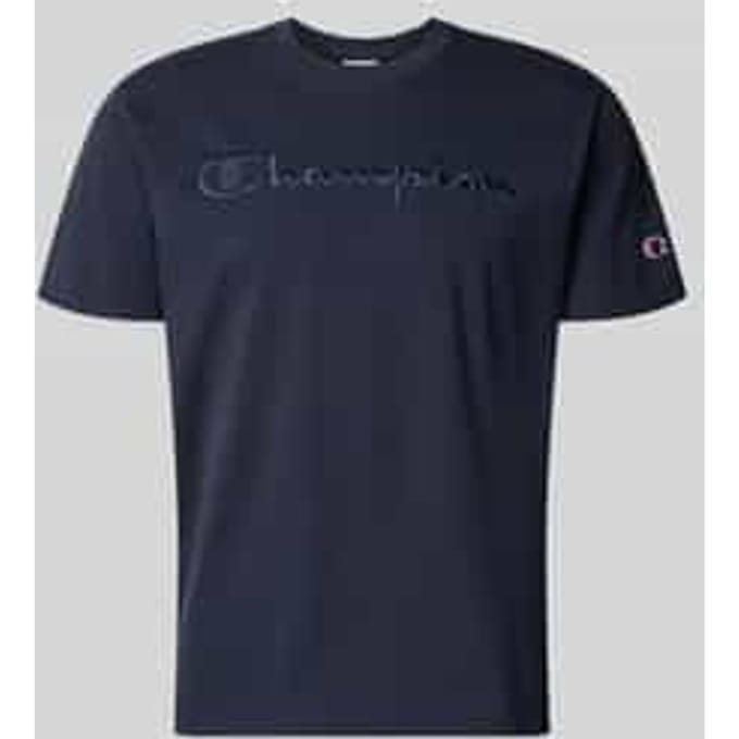 Champion Sportshirt Heren - Blauw - Katoen