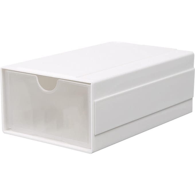 Lade Opbergdoos Plastic Desktop Lade Opbergorganizer Ruimtebesparend Multifunctionele Lade white
