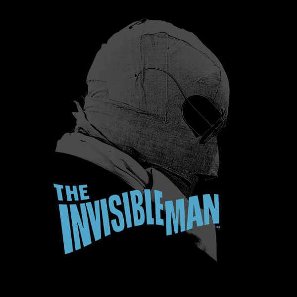 Universal Monsters The Invisible Man Greyscale Trui - Zwart - L