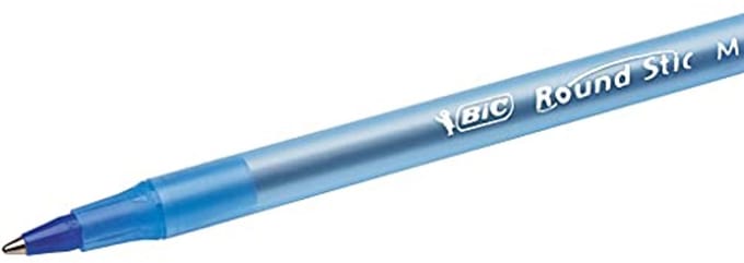 Medium Ballpoint Pen Set - 8 Stuks Blauw