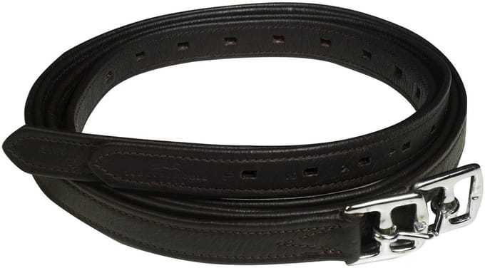 Schockemöhle Colorado Soft Beugelriemen 155 cm - Zwart