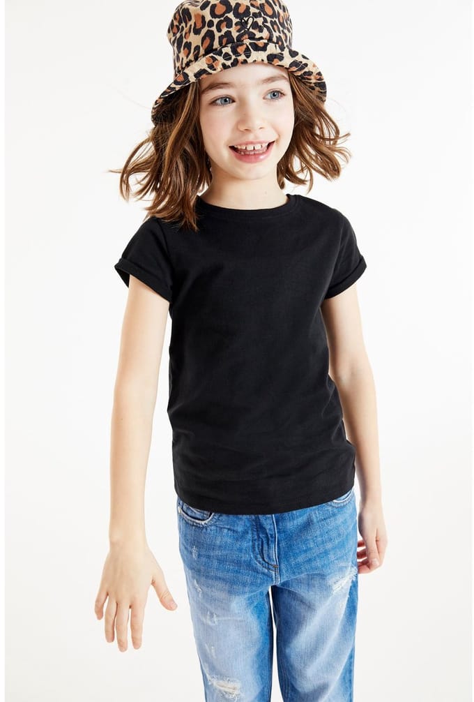 Next - Meisjes - T-shirt - Zwart
