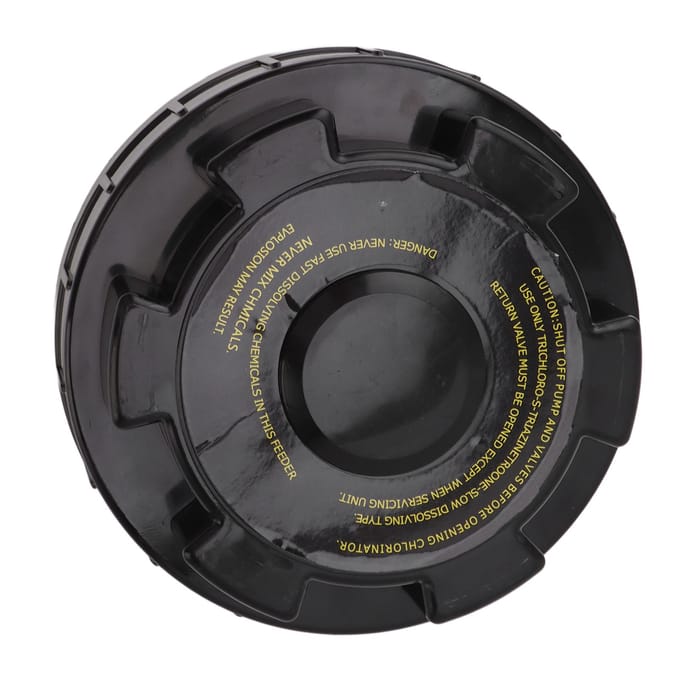 Chloorinator Deksel met O-ring Pakking Compatibel voor Hayward CL220 Chloorinator Doseerder Dichte Afsluiting gray