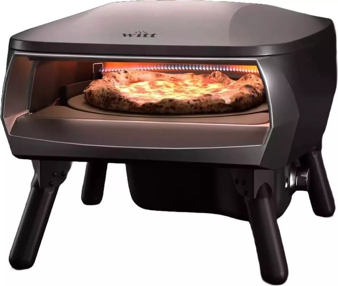 Witt Piccolo Rotante Pizza Oven 16" | Zwart