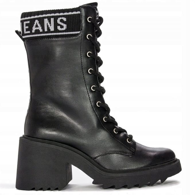Pepe Jeans - Dames Veterboot - Zwart