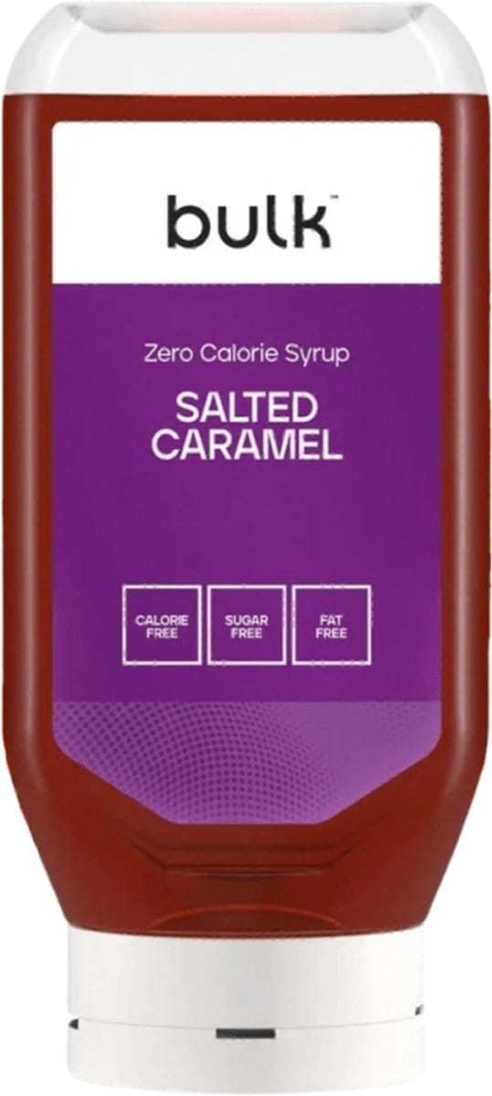 Bulk Zero Calorie Syrup (400ml) Salted Caramel - Functionele voeding - Sauzen/Siropen