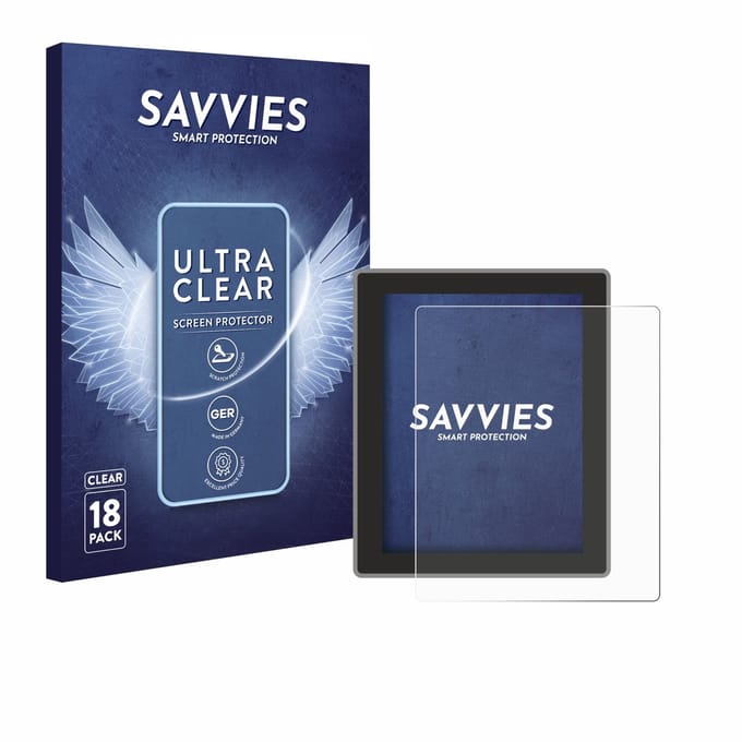 Savvies - Screenprotector voor Peterson Strobostomp Mini - Folie Beschermfolie transparant 18 Stuks