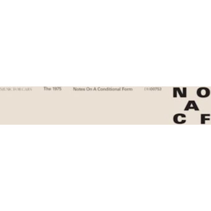 Notes On A Conditional Form - The 1975