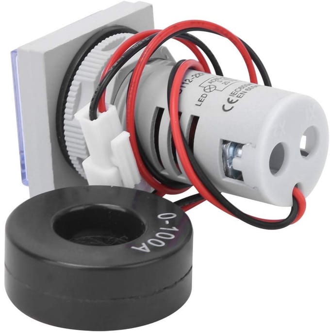 Digitale Spannings-, Stroom- en Frequentiemeter voor Wisselstroom