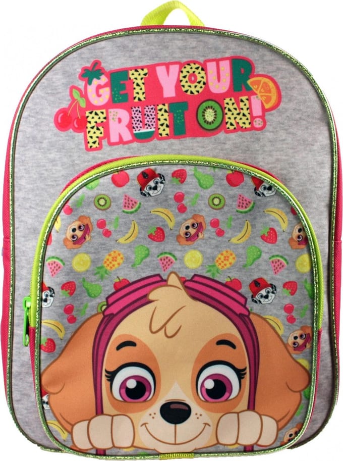 Nickelodeon Rugzak Paw Patrol Fruit Meisjes 6 Liter Grijs/roze