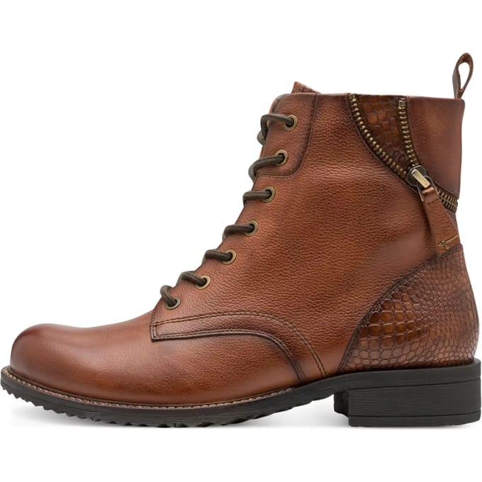 Dameslaarzen Tamaris en cuir à lacets