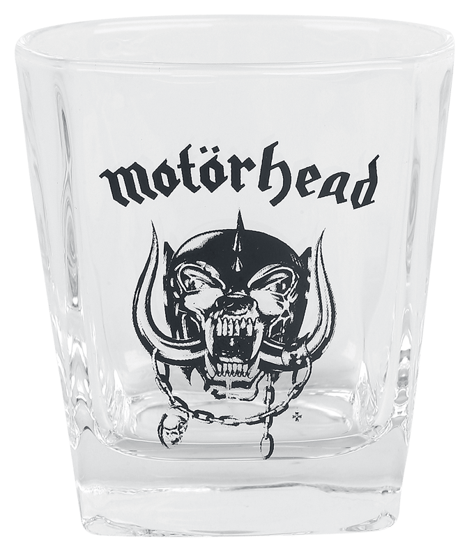 Motörhead Whiskeyglas - Whiskey Glas-Set - voor Geen - transparant