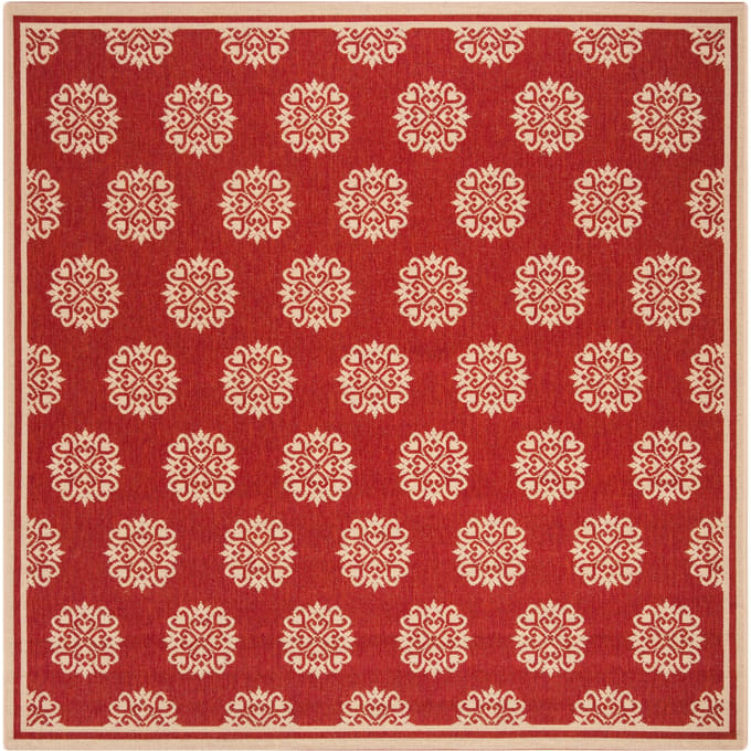 Vloerkleed Cassis Vierkant in- & outdoor | Safavieh