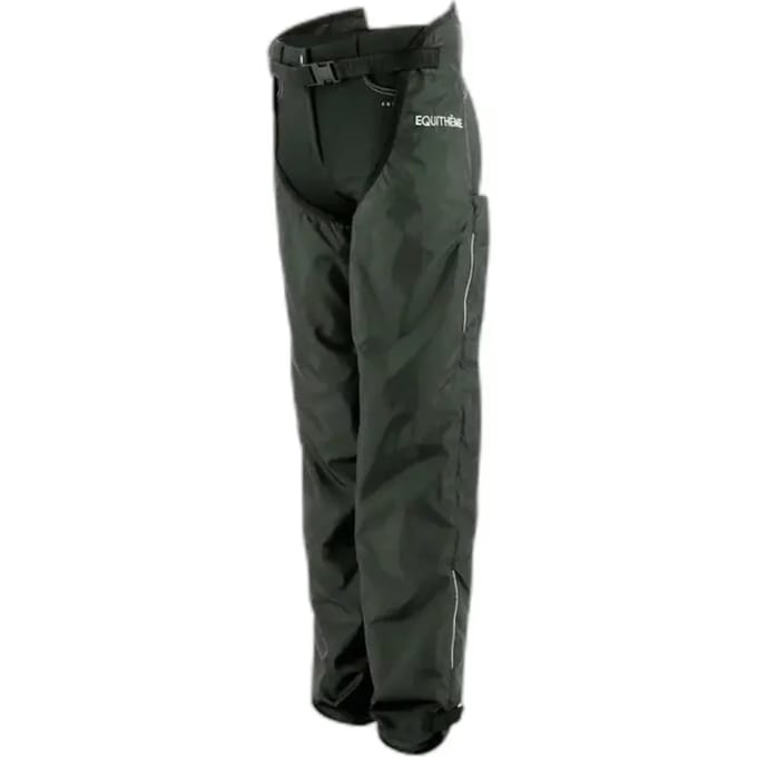 EQUITHEME CHAPS IMPER WATERPROOF Zwart