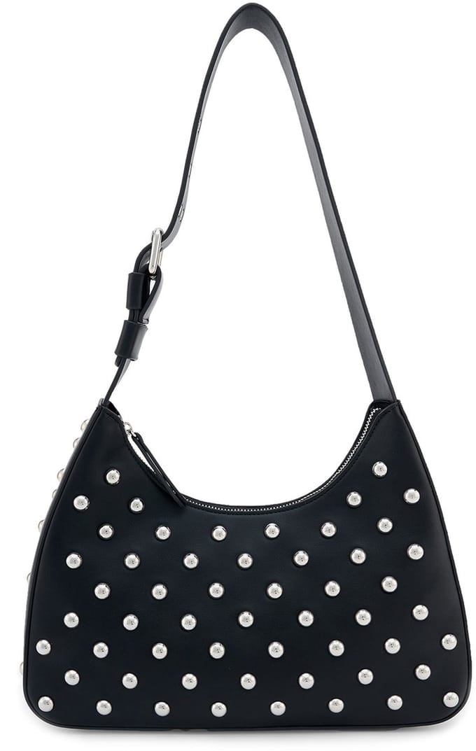 SEIDENFELT MANUFAKTUR schoudertas Bykle Hobo Bag Black zwart