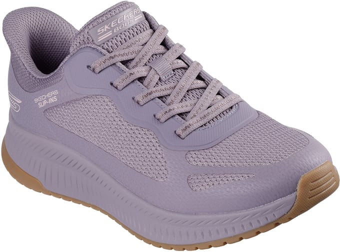 Skechers Dames BOBS Squad 4 Slip-ins Staple Look 117624 PUR Purple