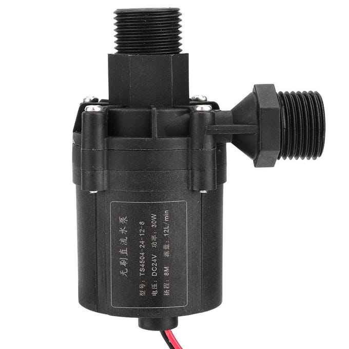 90 Graden Draad 24V Automatische Waterdispenser Vulpomp Borstelloze DC Waterpomp