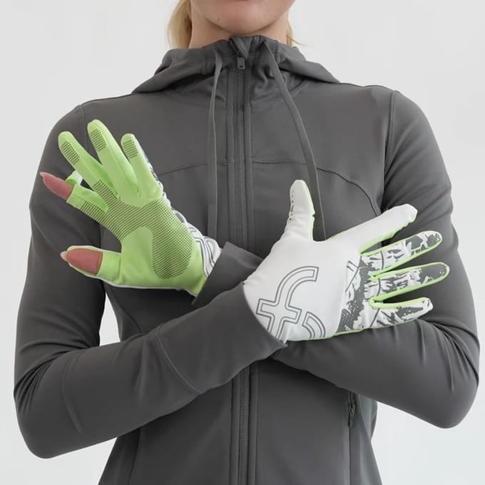Flipbelt - Mid Weight Running Glove - Hardloop Handschoen - Key Lime - M