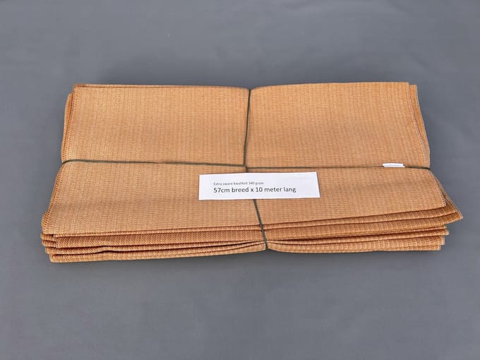 Camobob schaduwdoek coupon 57x1000cm sand, 340grams