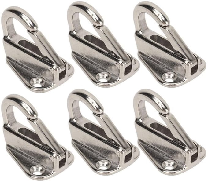 Dailygoody - Boot Spatbord Hanger - Roestvrij Staal - Zware Veergesp