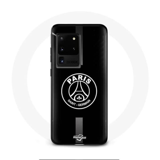 Coque - PSG - Samsung Galaxy S20 Ultra - Logo Jordan - Souple - Sportif - Gris/Noir gris