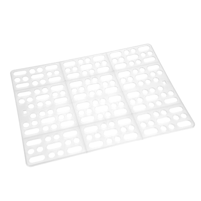 Tapis de Cage Facile à Nettoyer   Tapis pour Cochon d'Inde     (Rose)