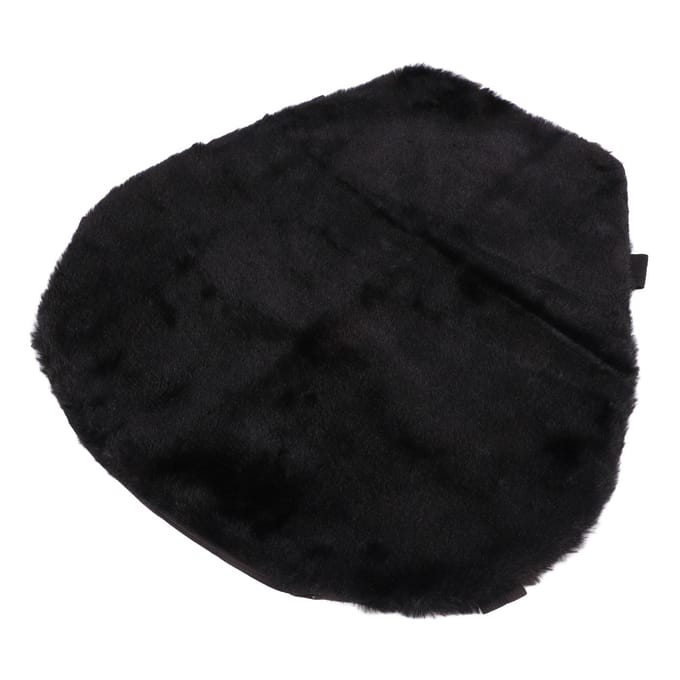 Motorfiets Zitkussen Pluche Temperatuurregeling Universeel Passend Pluche Zitkussen black