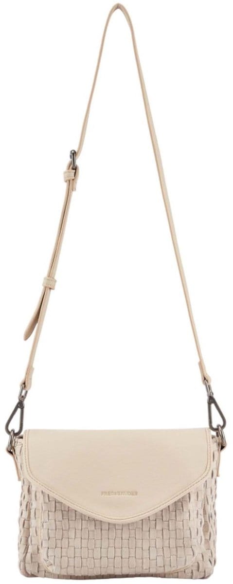 FREDsBRUDER Schoudertas Natural Flow Crossbag With Flap Oat Milk Crème